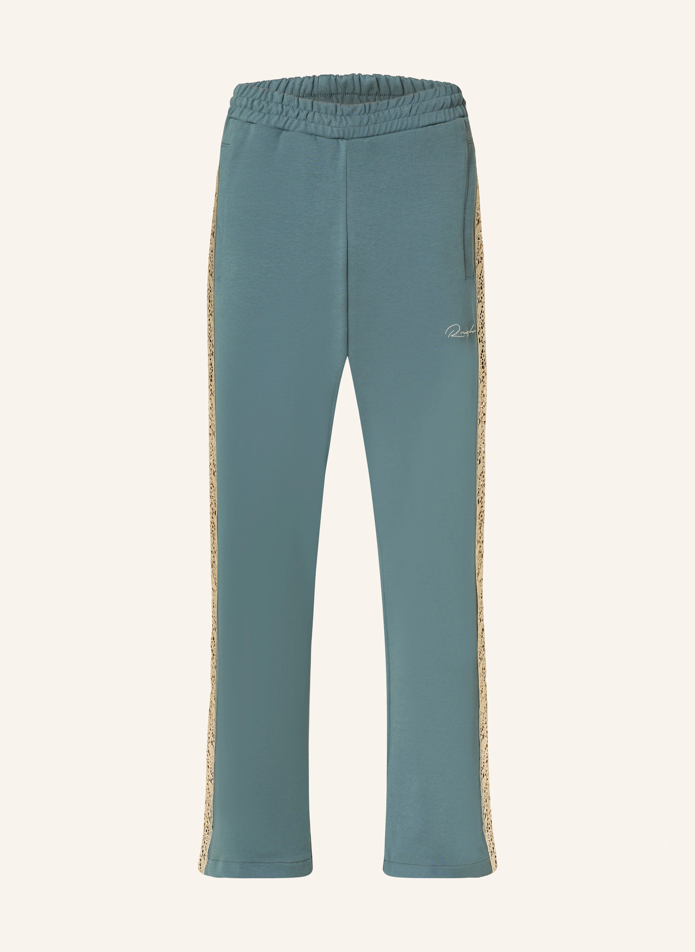 rough. Sweatpants mit Galonstreifen