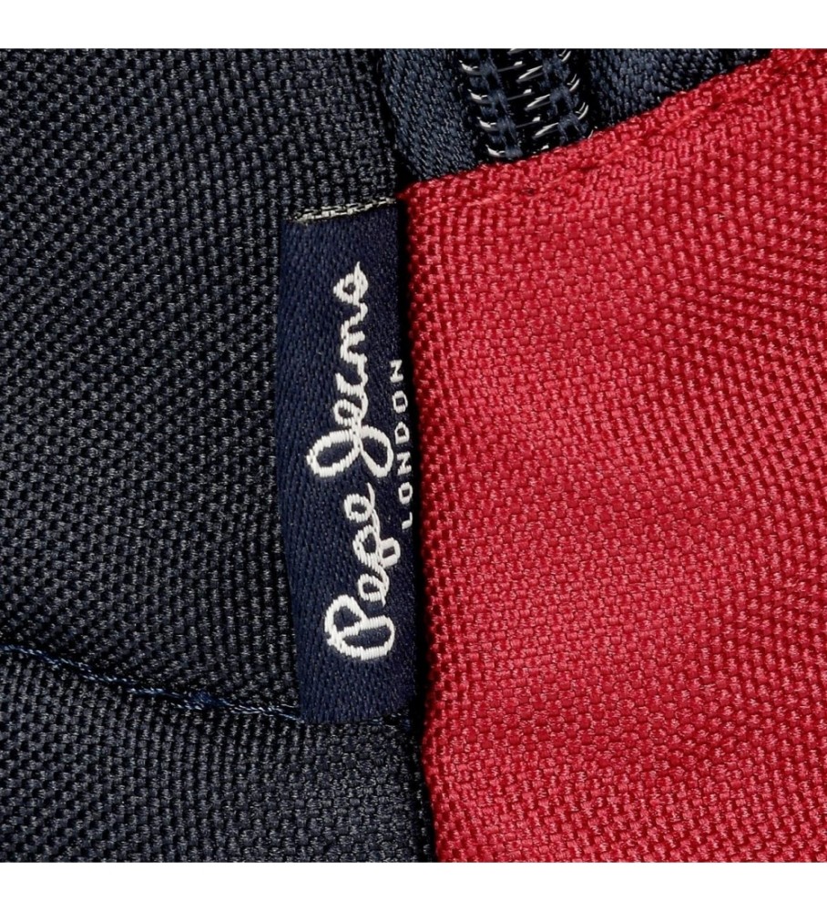 Mochila vermelha com cordão Pepe Jeans Clark