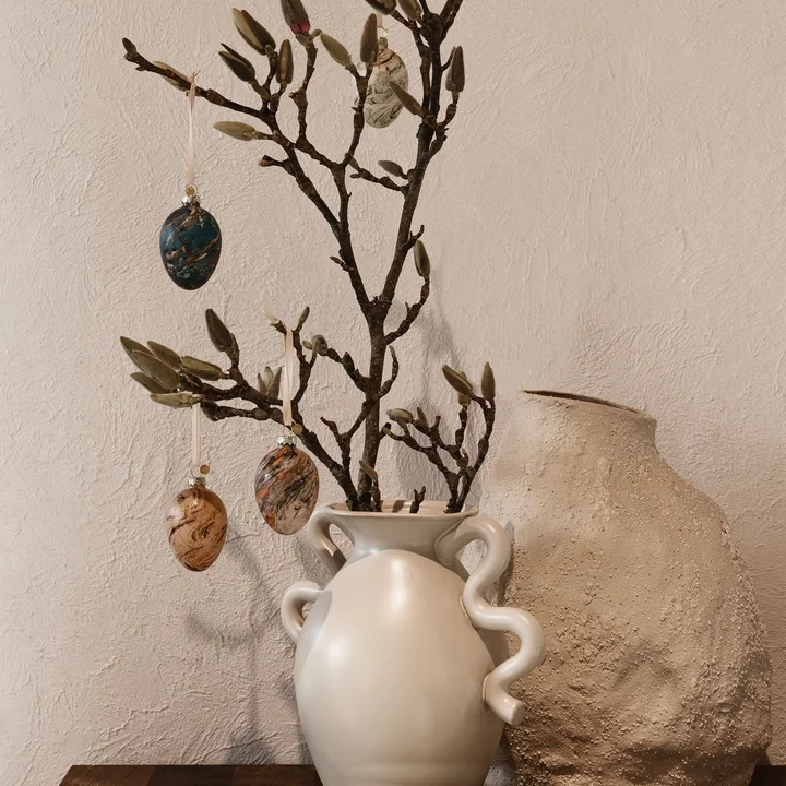 Ferm Living - Ostereier aus Glas, mixed (4er-Set)