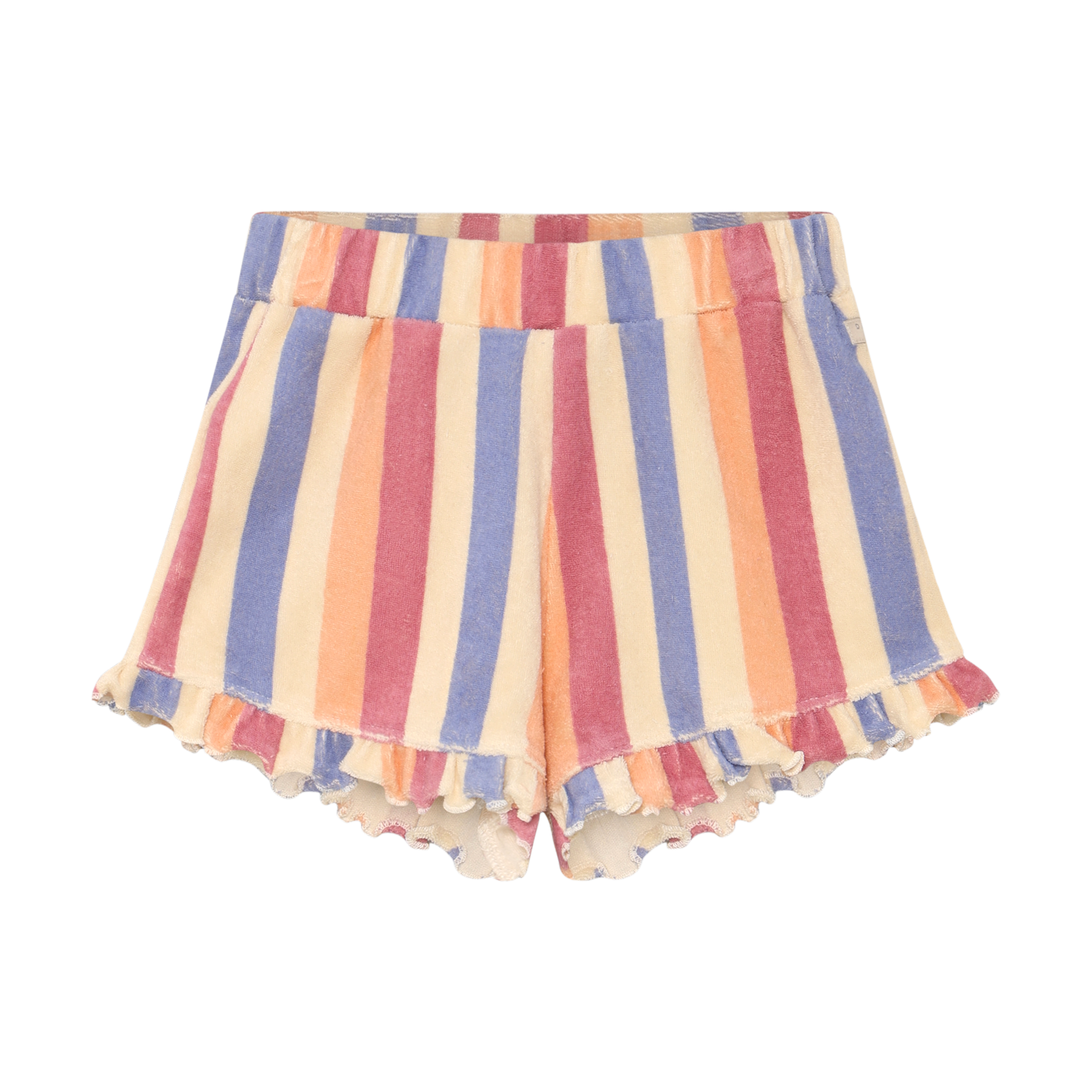 Daily7 Daily7 terry shorts striped heather rose