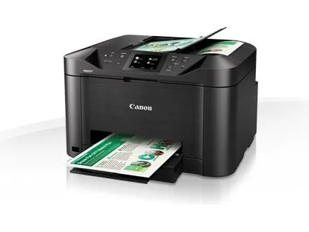 Canon MAXIFY MB5150 - Multifunktionsprinter - farve - blækprinter - A4 (210 x 297 mm), Legal (216 x 356 mm) (original) - A4/Legal (medie) - op til 22 spm (kopiering) - op til 24 ipm (udskriver) - 250 ark - 33.6 Kbps - LAN, Wi-Fi(n), USB vært, USB 2.0