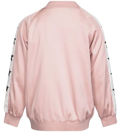Petit by Sofie Schnoor Cardigan - Bomber - LyseRød m. Stjerner
