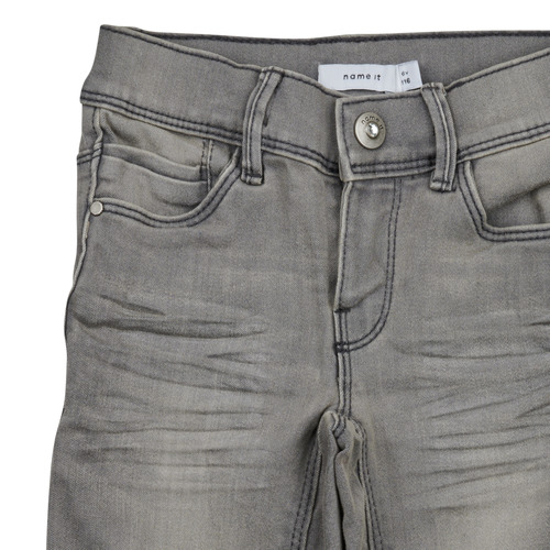 Name it - NKFPOLLY SKINNY JEANS - Gris clair