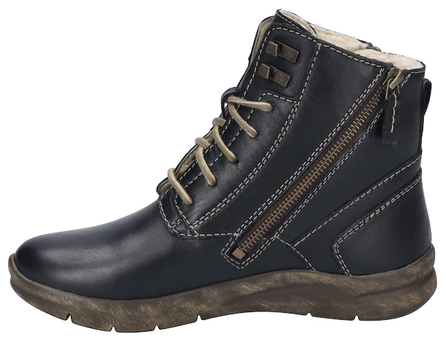 Josef Seibel Winterboots »Conny 55«  Winterboot, Schnürboots, Komfortschuh mit Warmfutter