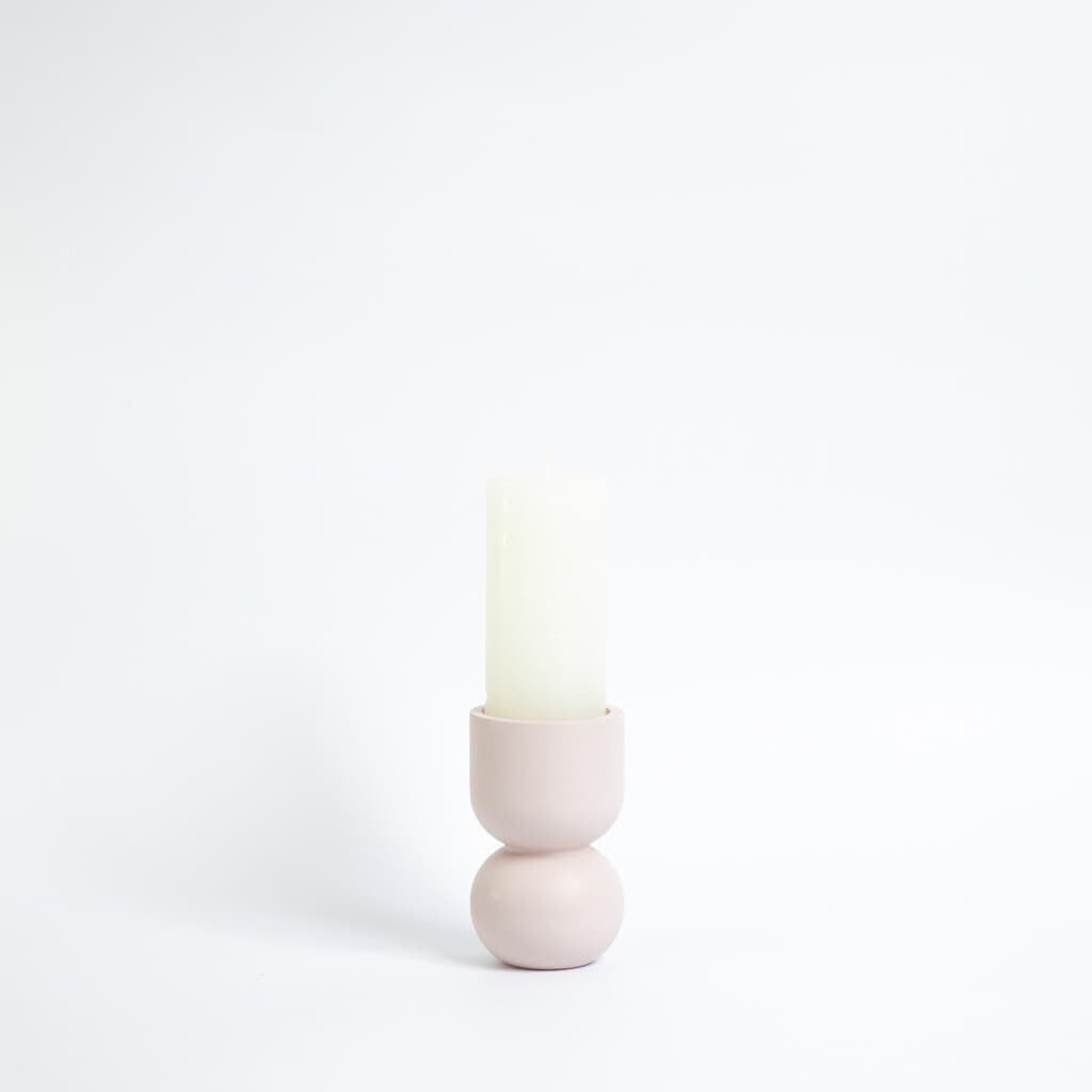 LEMON LILY Candleholder 3-in-1 low - Rose