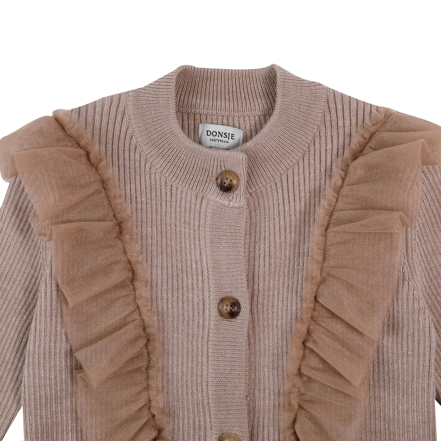 Darine Cardigan | Lavender Brown