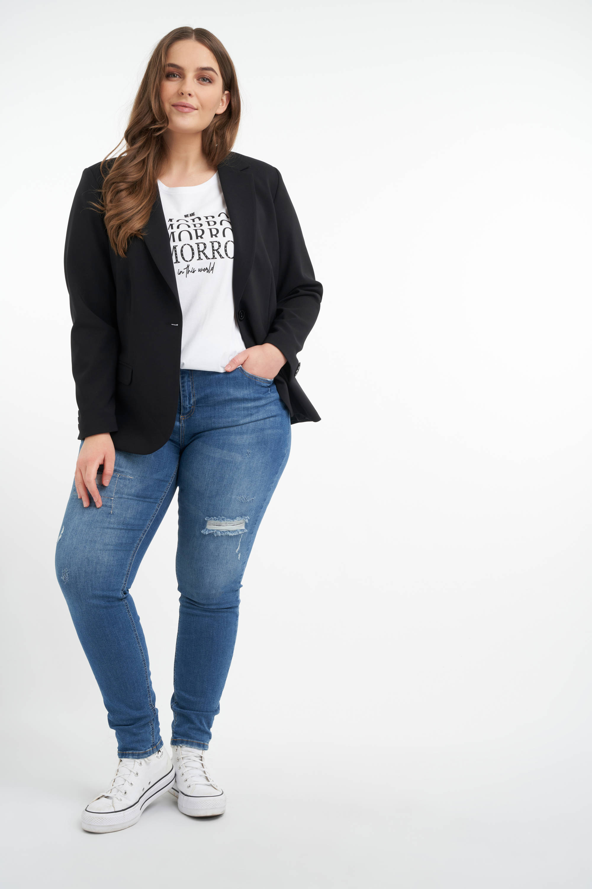 MS Mode blazer zwart