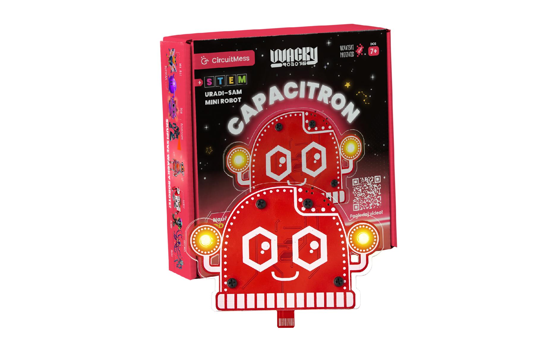 Wacky Robots – Capacitron -EN-DIY-Miniroboter