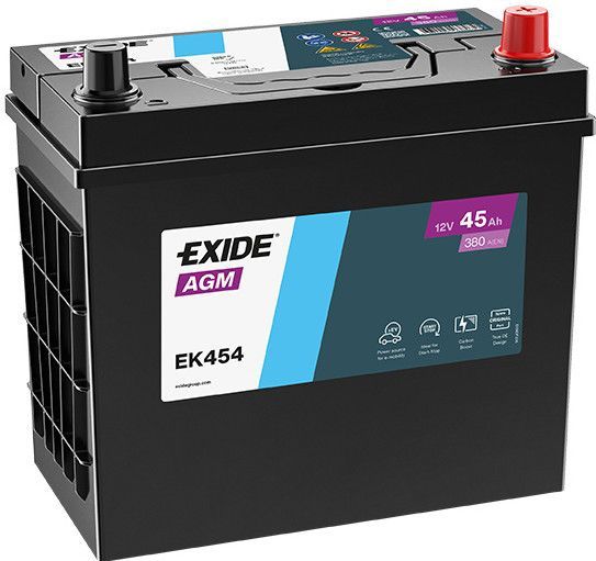 Accu / Batterij Mazda, Mitsubishi Exide Ek454
