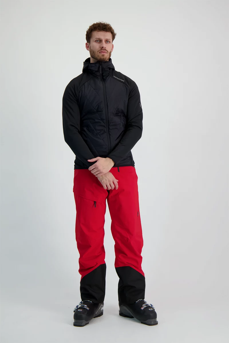 PEAK PERFORMANCE Insulated Hybrid Hood Herren Steppjacke