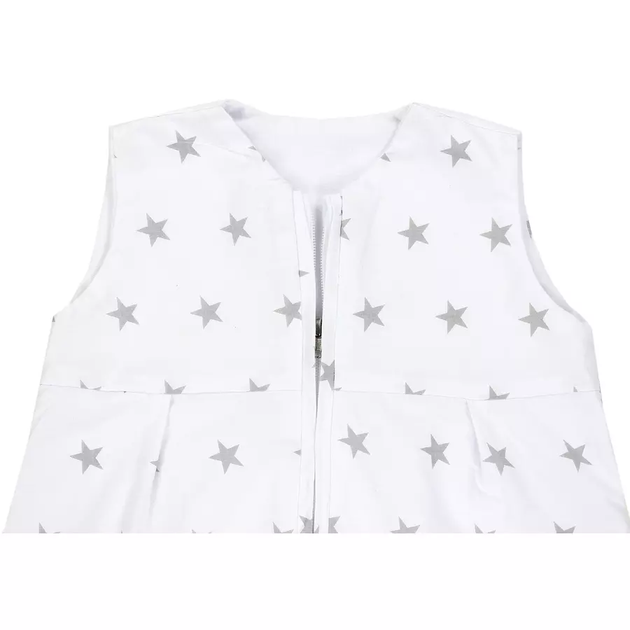 TupTam Baby Sommer Schlafsack Ärmellos Unwattiert weiß Modell 1