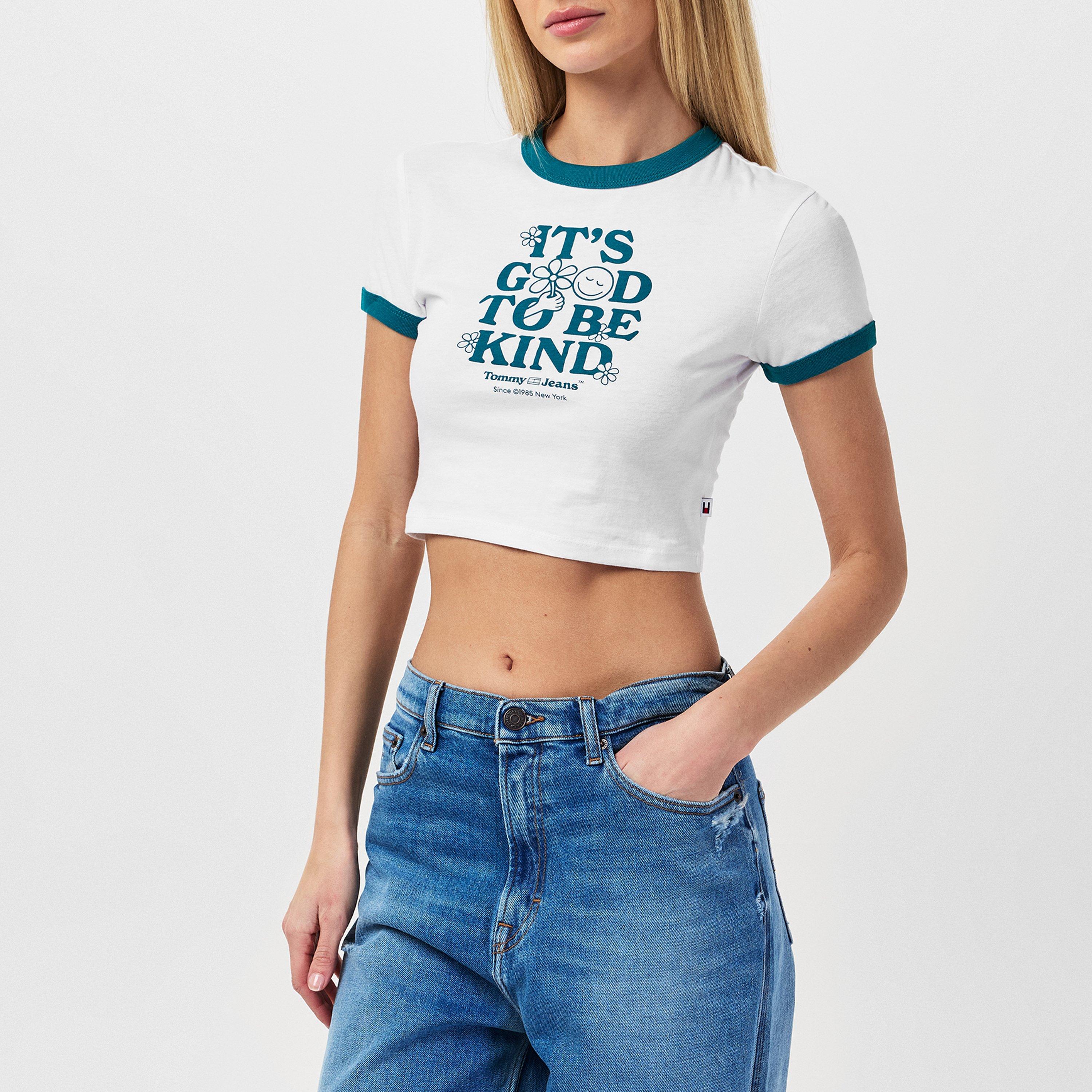 Tommy Jeans Graphic Ringer T-Shirt
