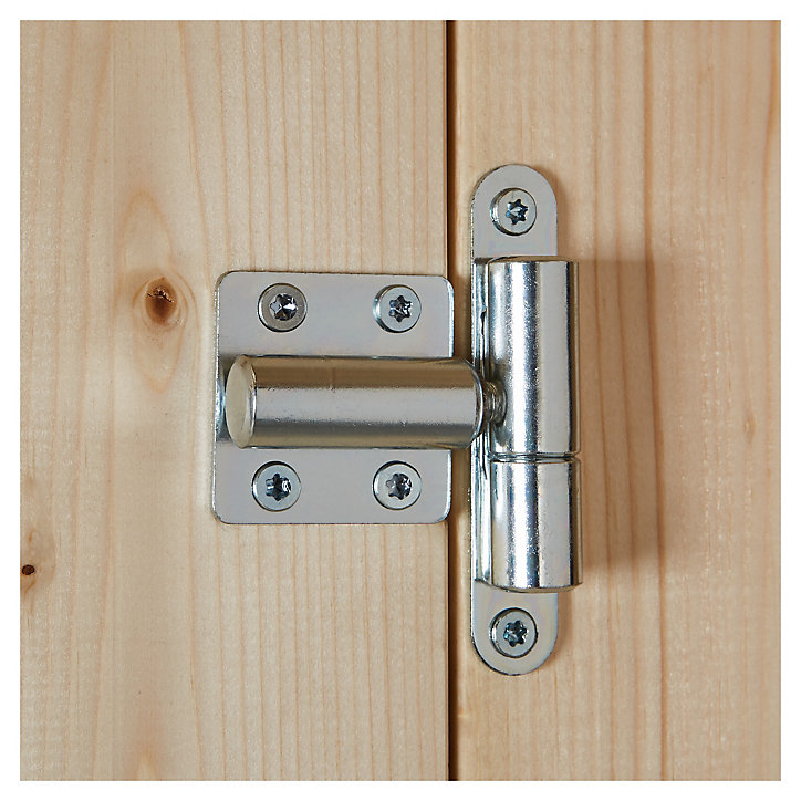 Abri de jardin Blooma Taman en bois coloris naturel ép.34 mm surface extérieure 15,65 m²