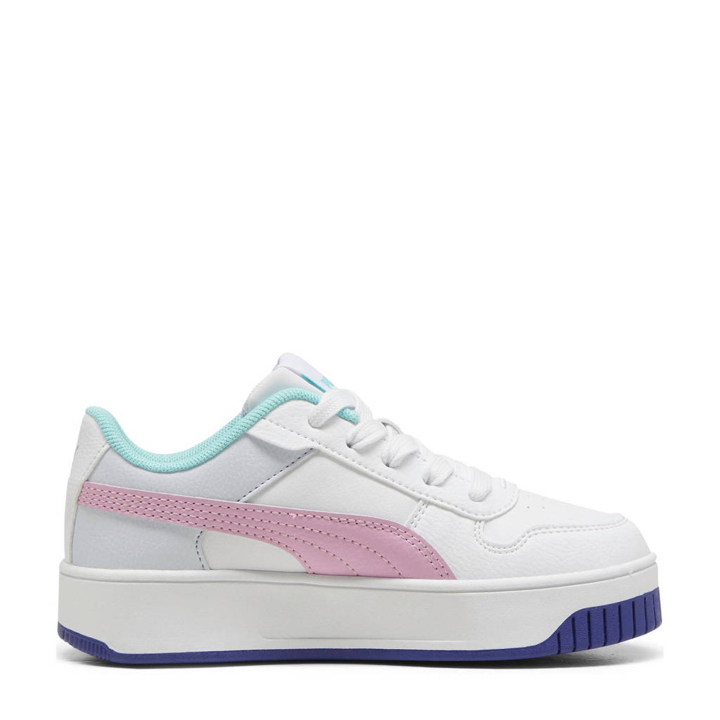 Puma Carina Street PSsneakers wit/roze/mintgroen