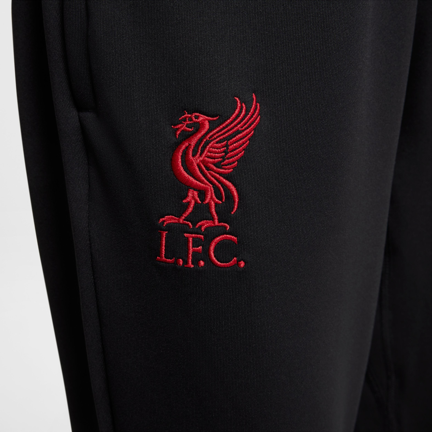Nike Liverpool Strike Trainingspak 1/4-Zip 2024-2025 Kids Gebroken Wit Zwart Rood