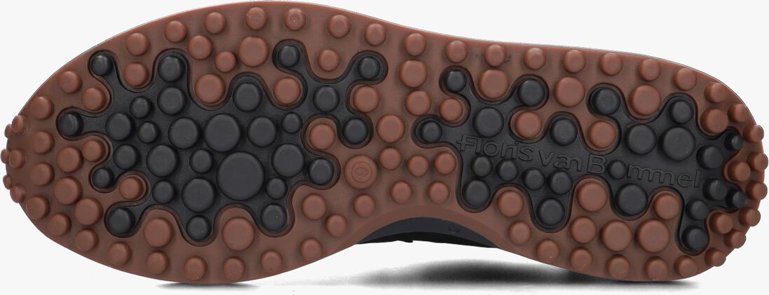 FLORIS VAN BOMMEL zwarte floris van bommel lage sneakers sfm-10082