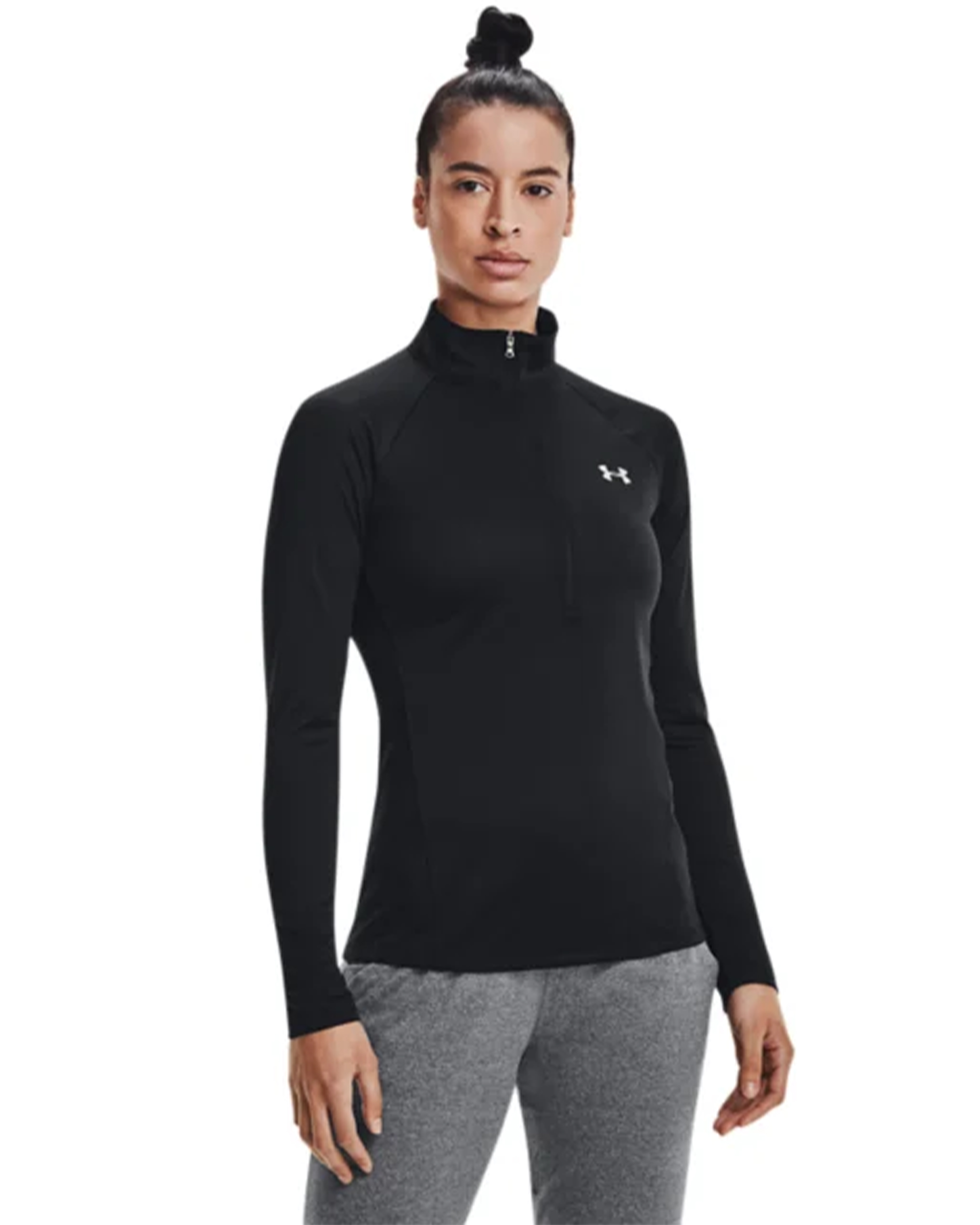 Under Armour Tech 1\2 Zip - Solid Black