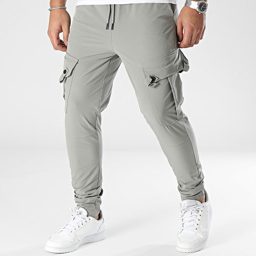 Pantalon Cargo Gris