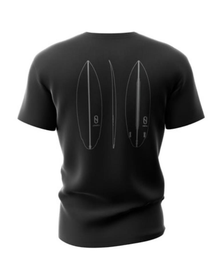 Slater Design / Firewire Tee Shirt Flat Earth Tee M