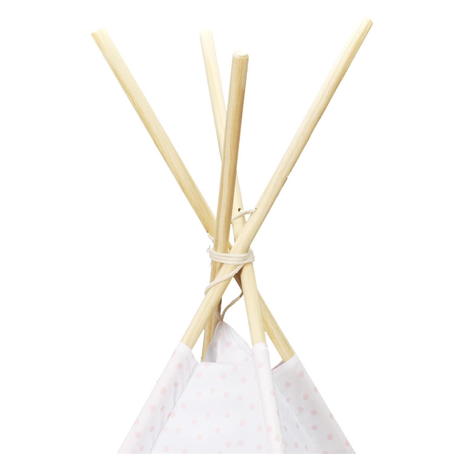 TIPI BLANC 120X120X160CM