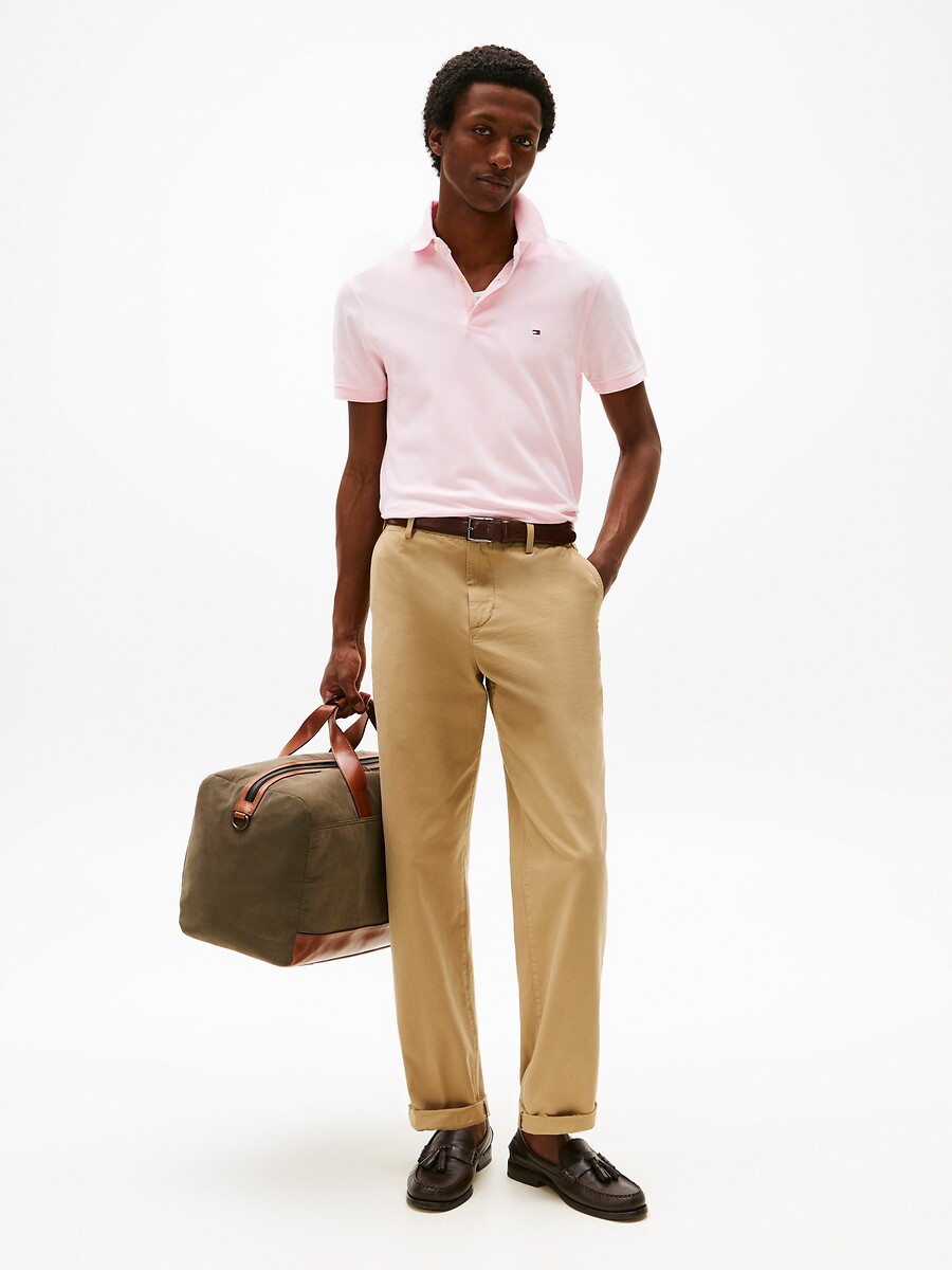 TOMMY HILFIGER<br>Polo slim stretch, 3 botões