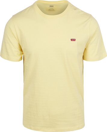 Levi's T-shirt Original Dobby Yellow 56605-0260 kopen