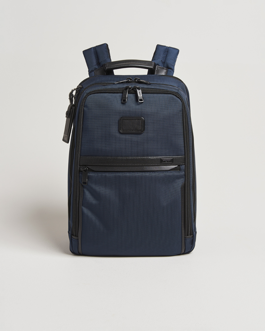 TUMI Alpha 3 Slim Backpack Navy
