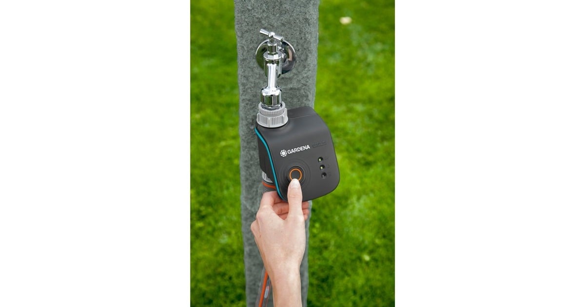 GARDENAsmart Water Control Set besproeiingscomputer  (Grijs/turquoise, 19103-20)