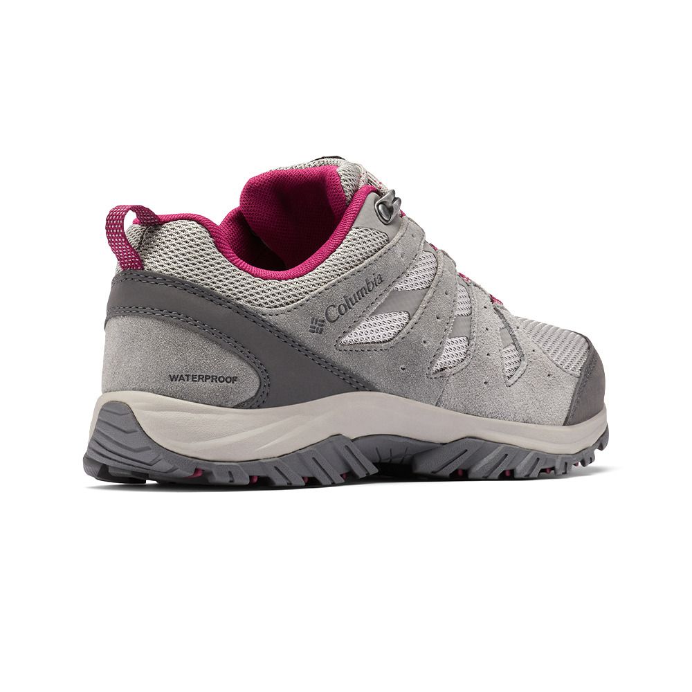 Columbia REDMOND III WP - Chaussures randonné Femme ti titanium/red onion