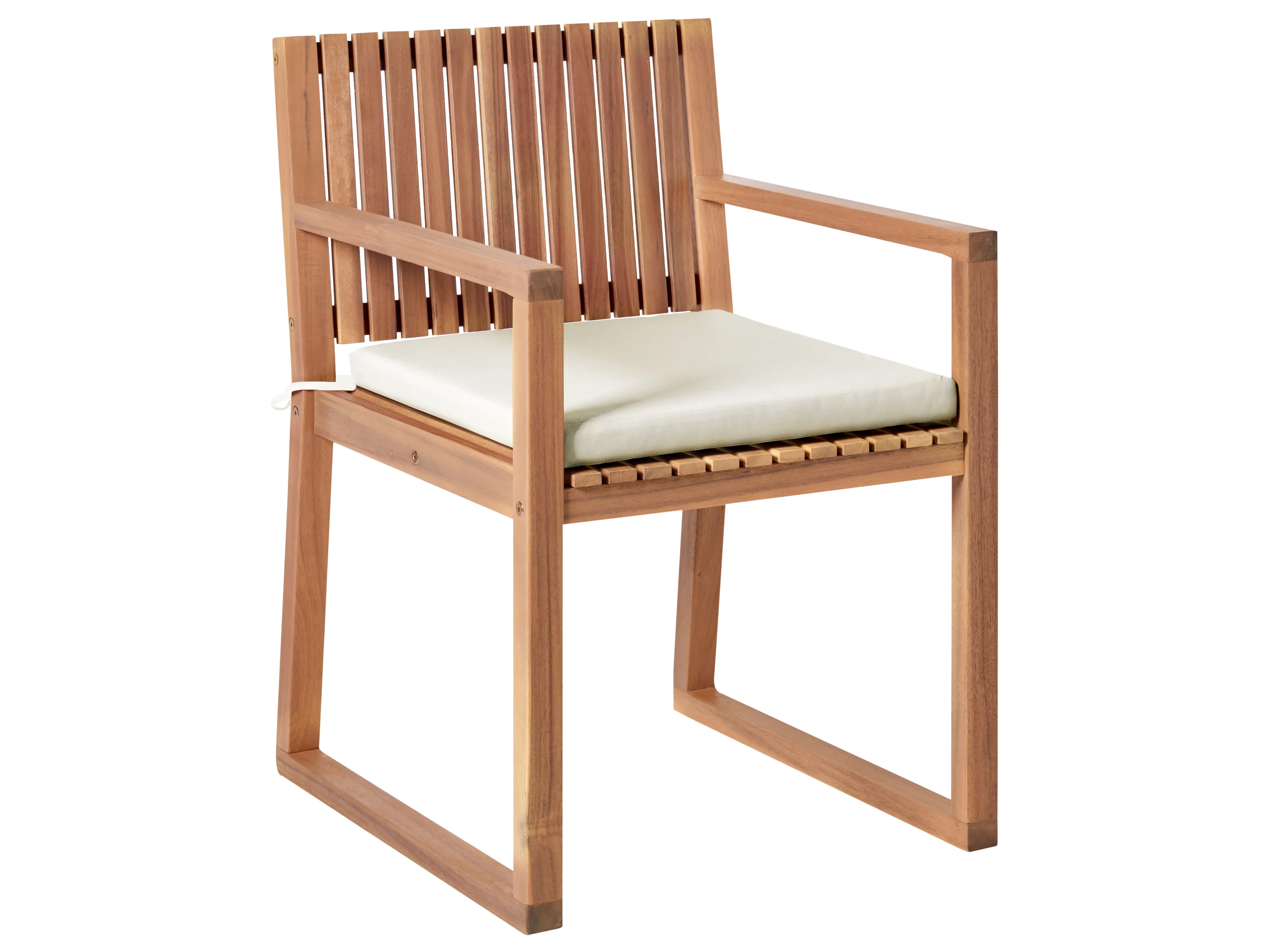 Tuinset 8-zits SASSARI PREMIUM met kussens Gecertificeerd acaciahout Lichtbeige