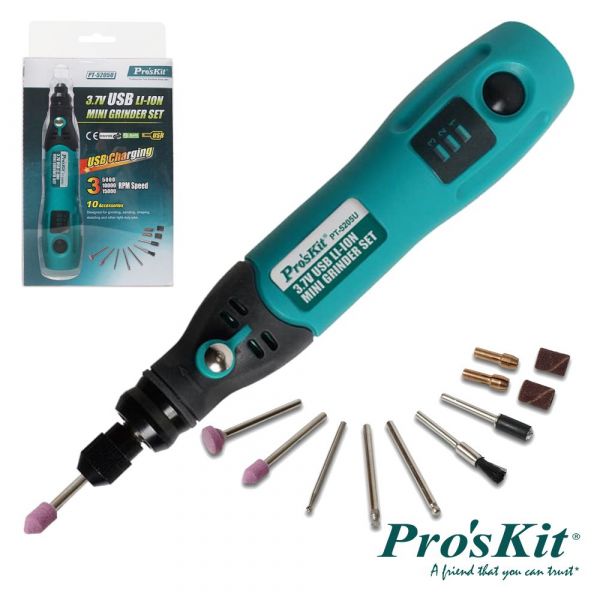 PROSKIT Mini Berbequim Eléctrico Bateria Li-Ion 3.7v Usb PT-5205U