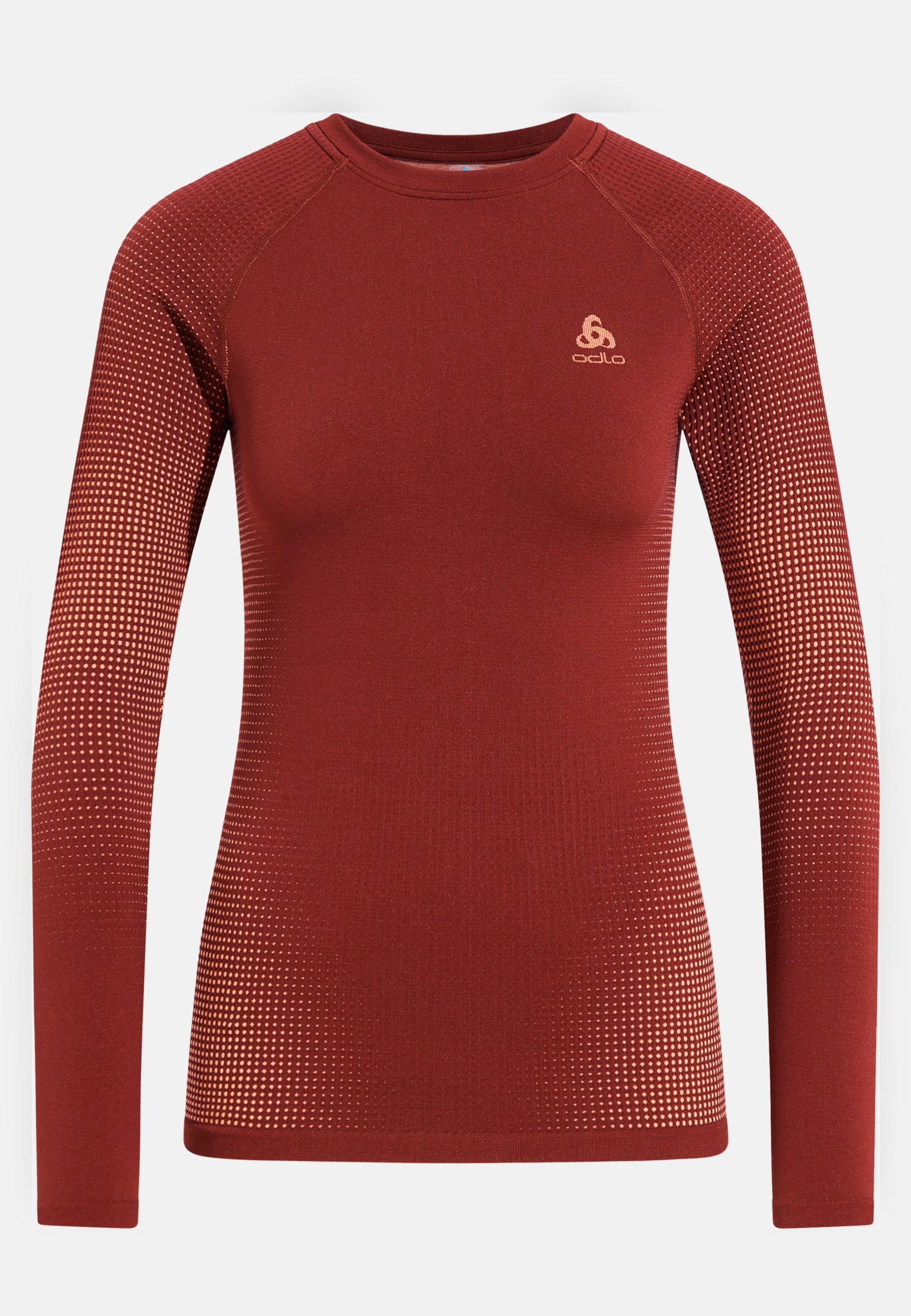 Performance Warm Base Layer Langarmshirt in spiced apple