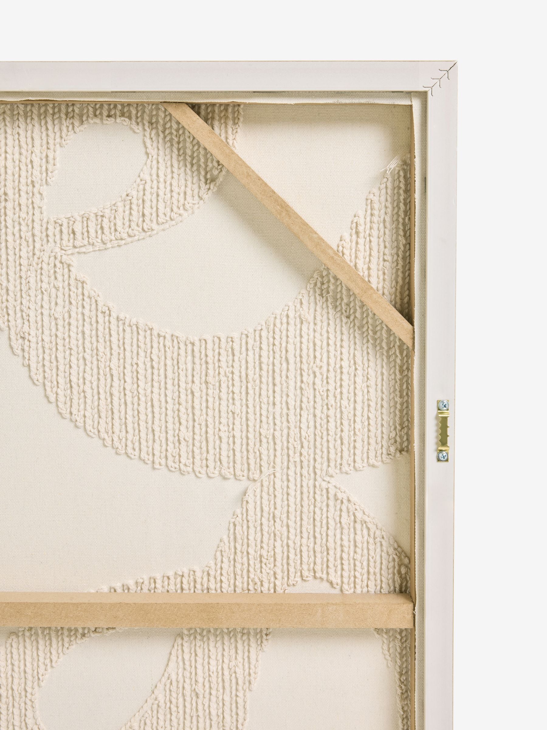 Stof Boucle Abstract ingelijste Wanddecoratie