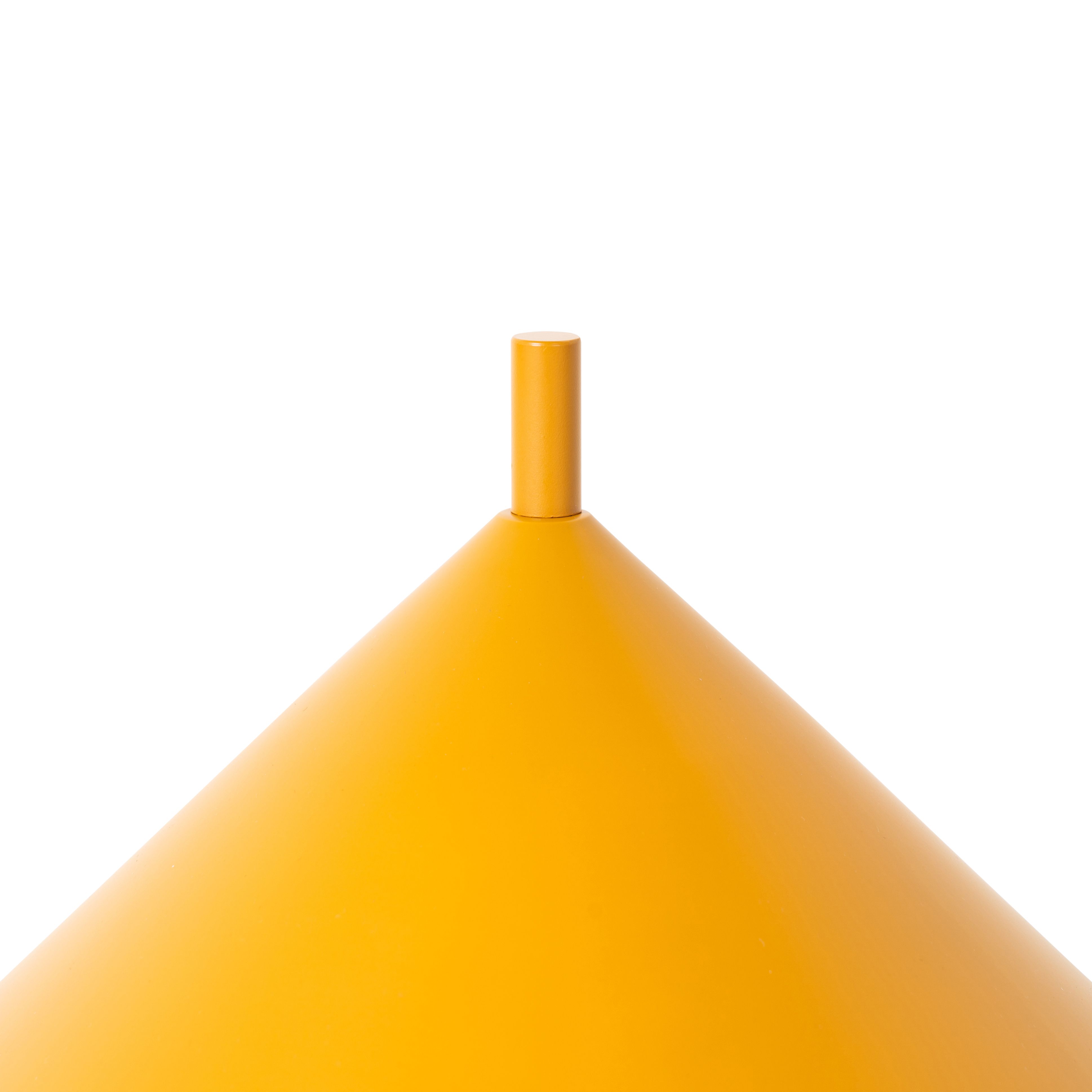 Design tafellamp geel - Triangolo