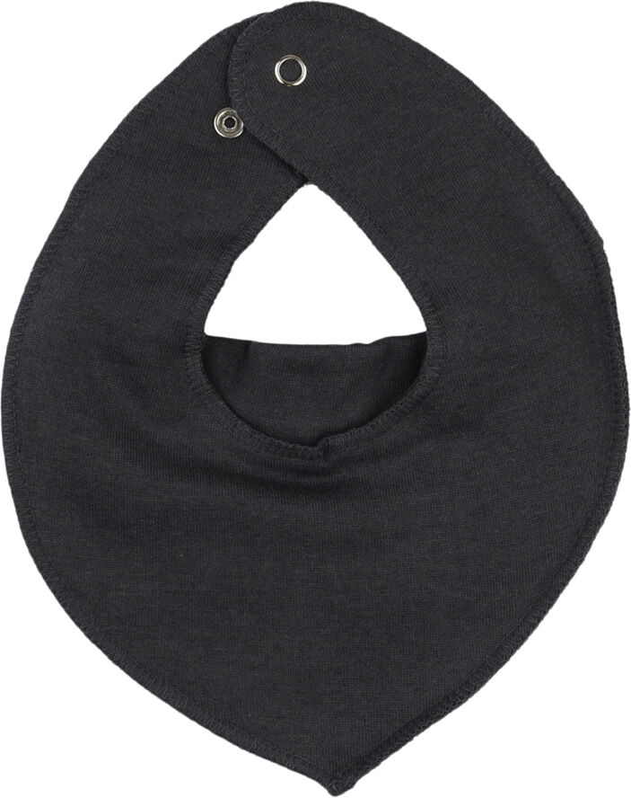 Mikk-Line Cotton Bibs - Triangle Antrazite