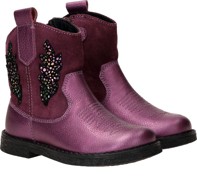 IK-KE Westernboots Paars Meisjes