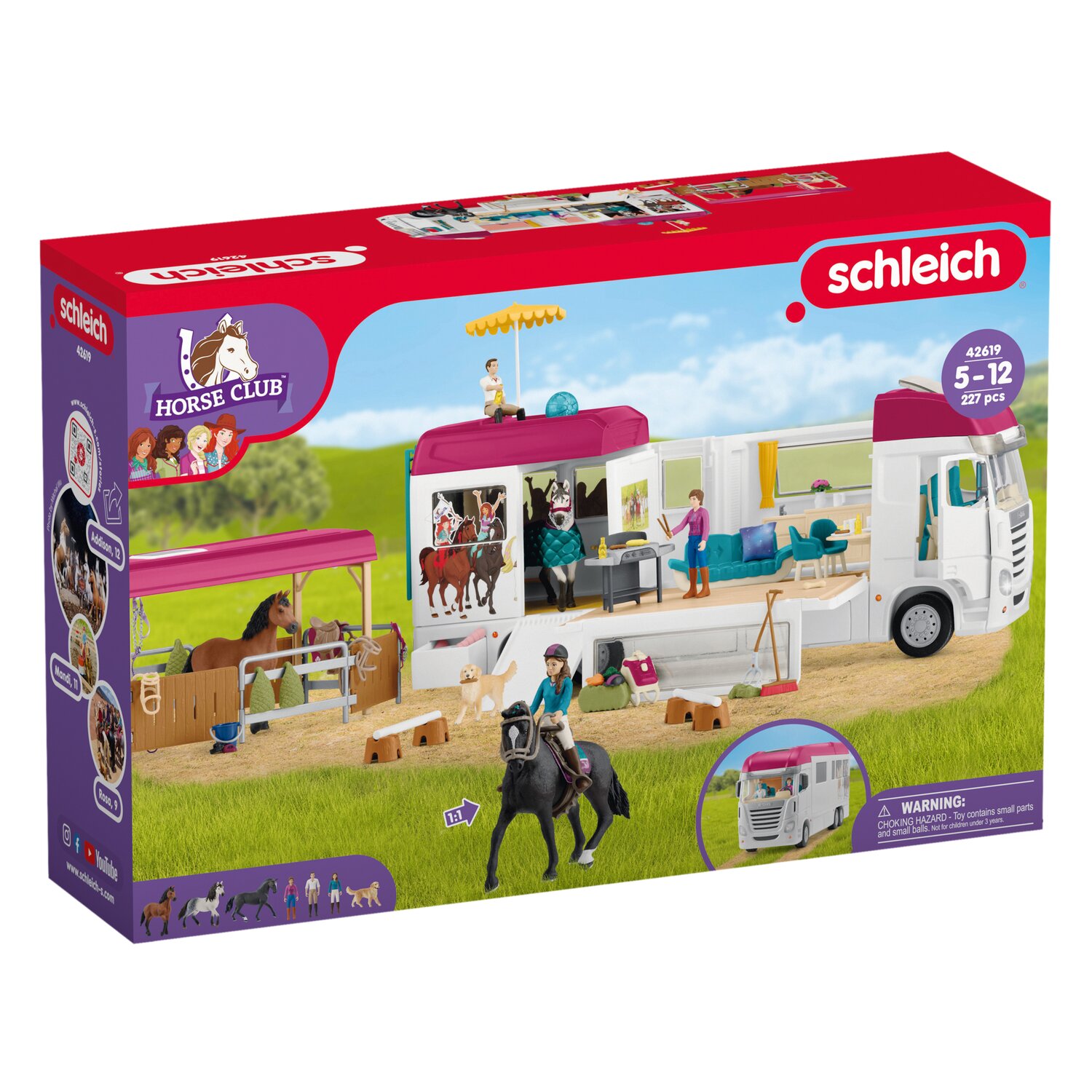 Schleich HORSE CLUB Pferdetransporter