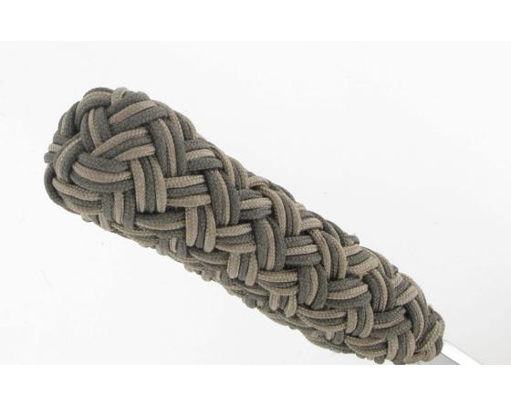 Pen Skoulm - manche en cordage - Marron et kaki Couteau de poche par Neptunia