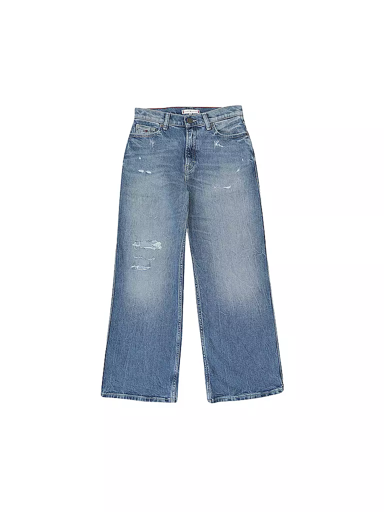 TOMMY HILFIGER Jeans Wide Leg MABEL WORN IN blau