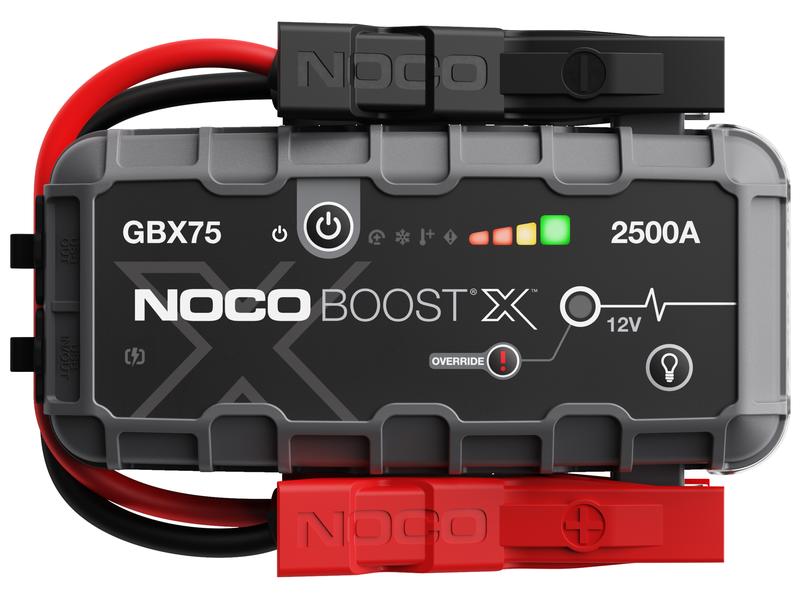 Noco Starterbatterie mit Ladefunktion GBX75 12 V, 2500 A Starterbooster und Powerbank zum überbrücken von Fahrzeugen mit 12 V Batterien