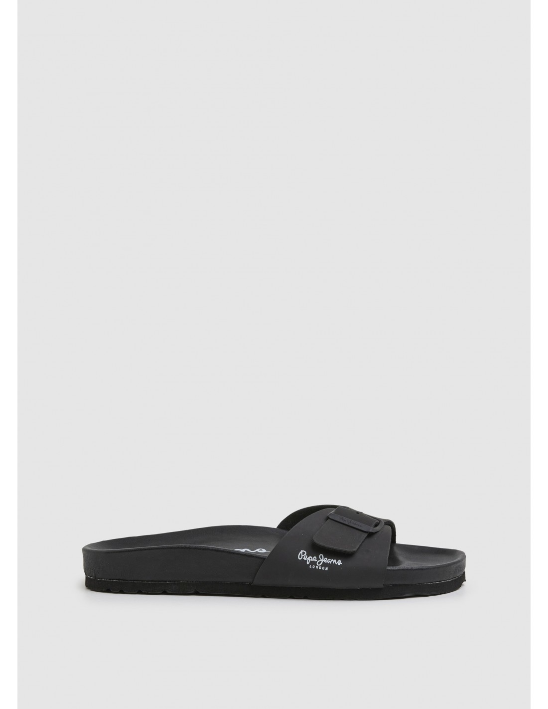 pepe jeans claquettes homme bio noir
