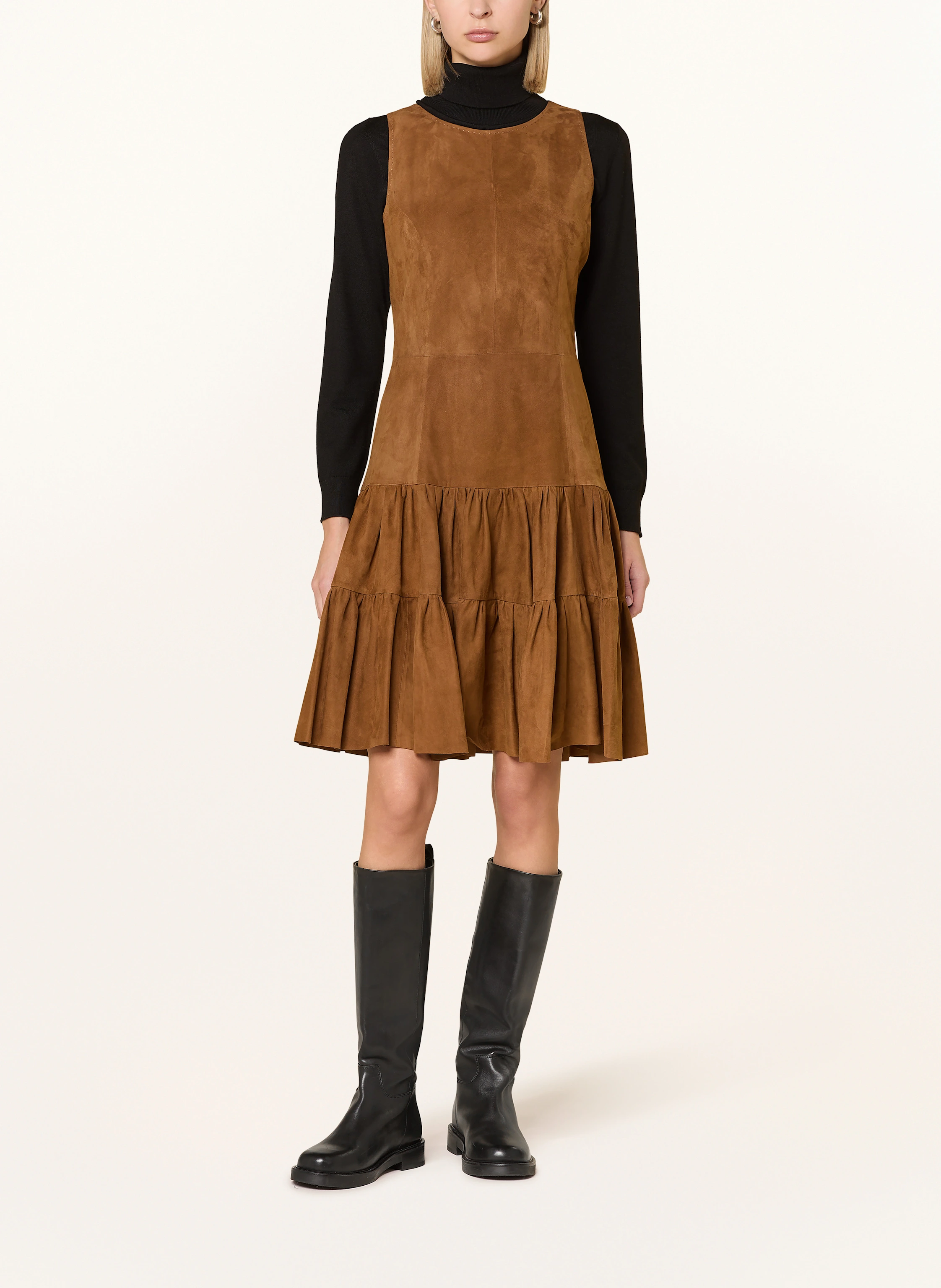 HABSBURG Lederkleid LICHTENFELD