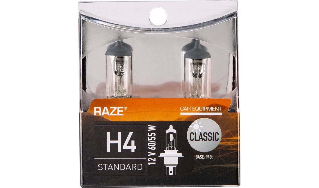 Pæresæt H4 Classic - RAZE