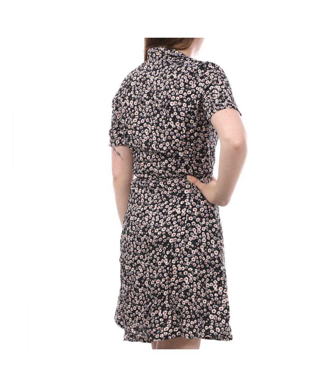 Robe Noir à fleurs Femme JDY Starr