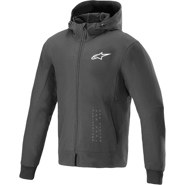 Alpinestars - Sweat à capuche Radium Tech Noir / Blanc