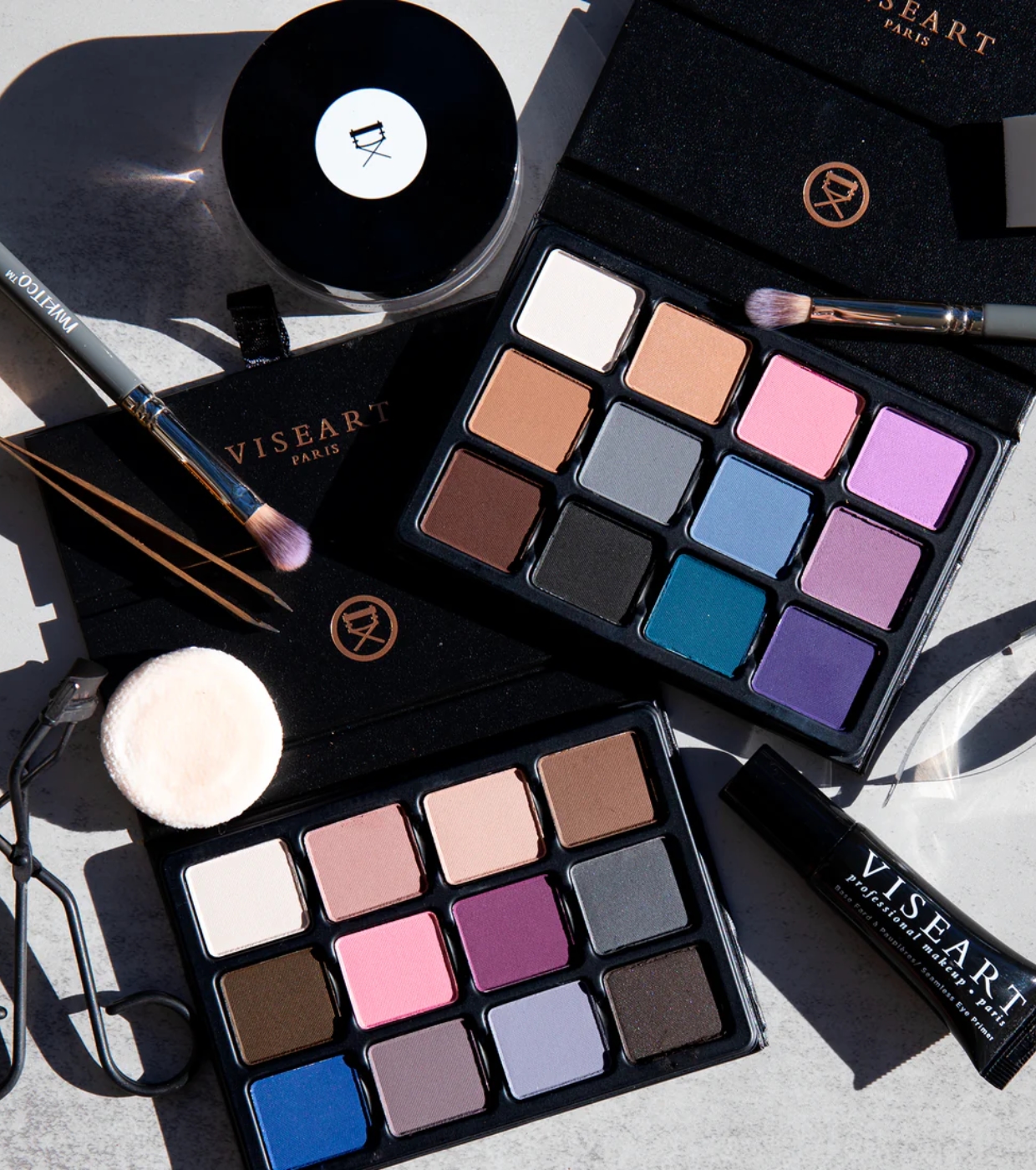 Viseart - Slim Pro VisePRO Paleta de sombras - VISE11: Cool Mattes 2