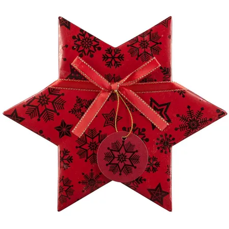Idena Geschenkbox Stern, Rot