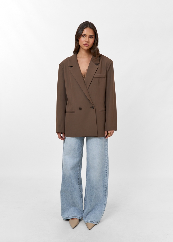 Maya blazer taupe