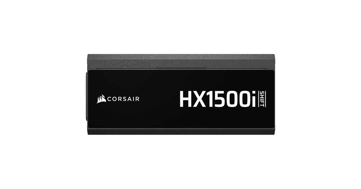 CorsairHX1500i SHIFT modulaire 1500 watt voeding   (Zwart, 2x 12V-2x6, 4x PCIe)