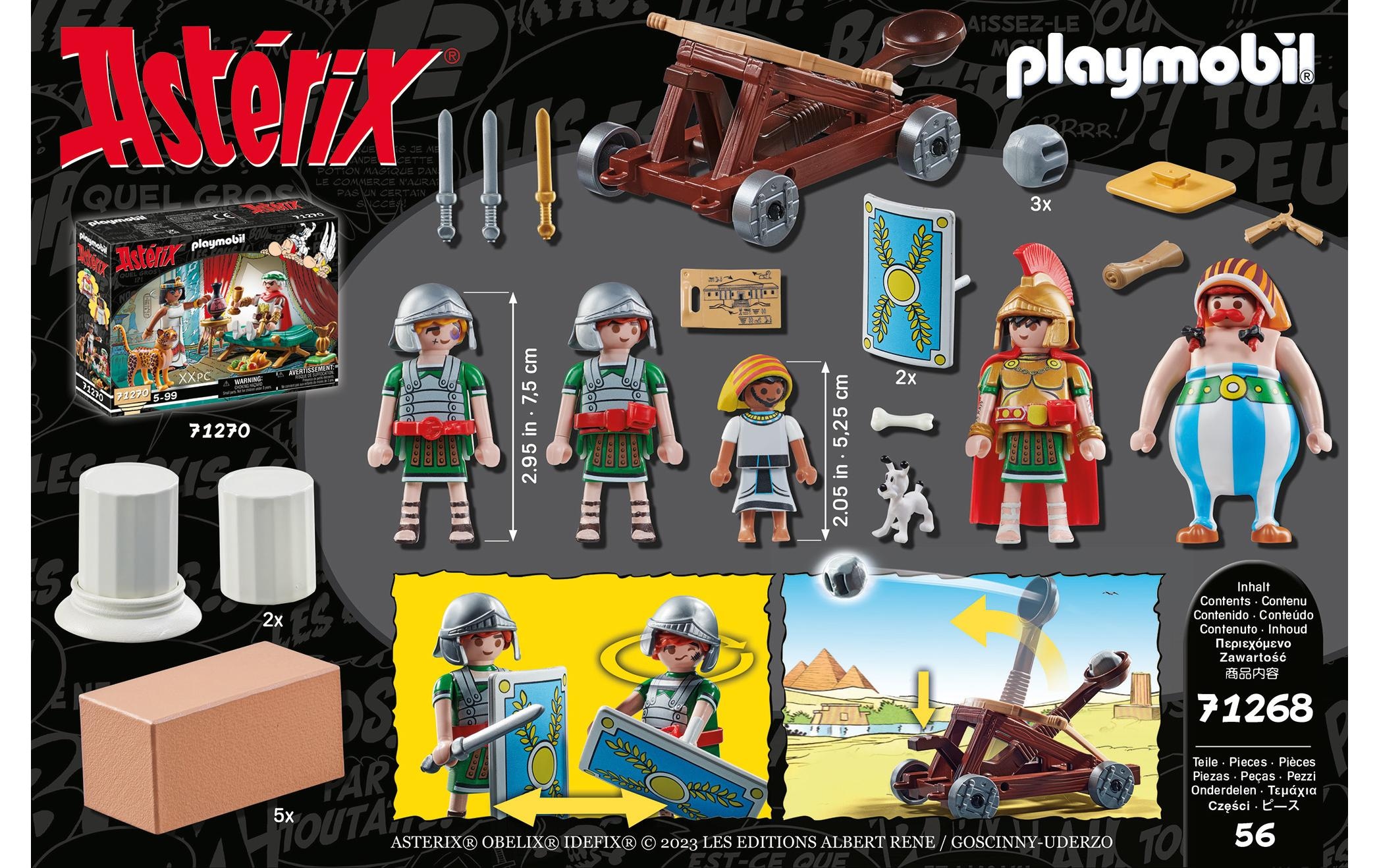 Playmobil® Spielbausteine »Asterix Numerobis und die Schlacht um den Palast 71268«